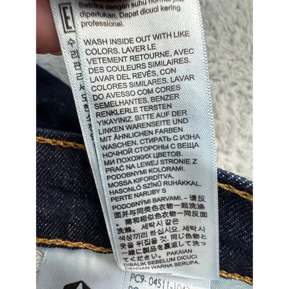 Levi Strauss 511 Mens Slim Fit Jeans W32 L32 Y2K Casual Comfort - Picture 8 of 14